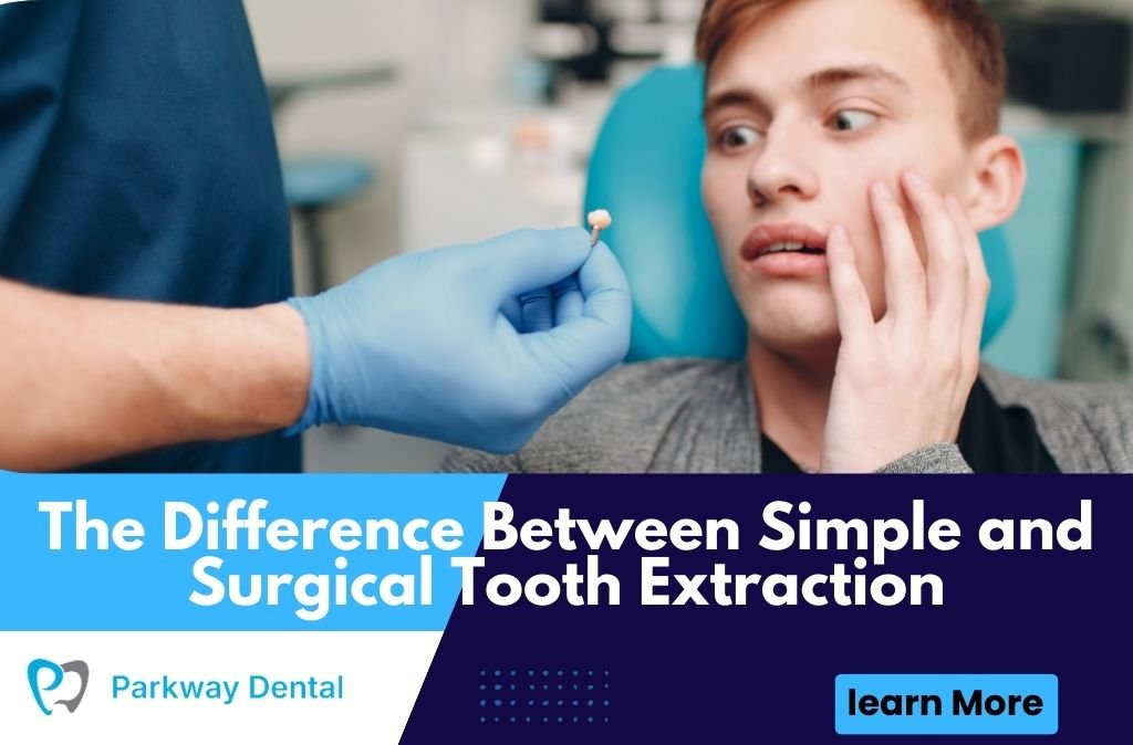 The Difference Between Simple and Surgical Tooth Extraction