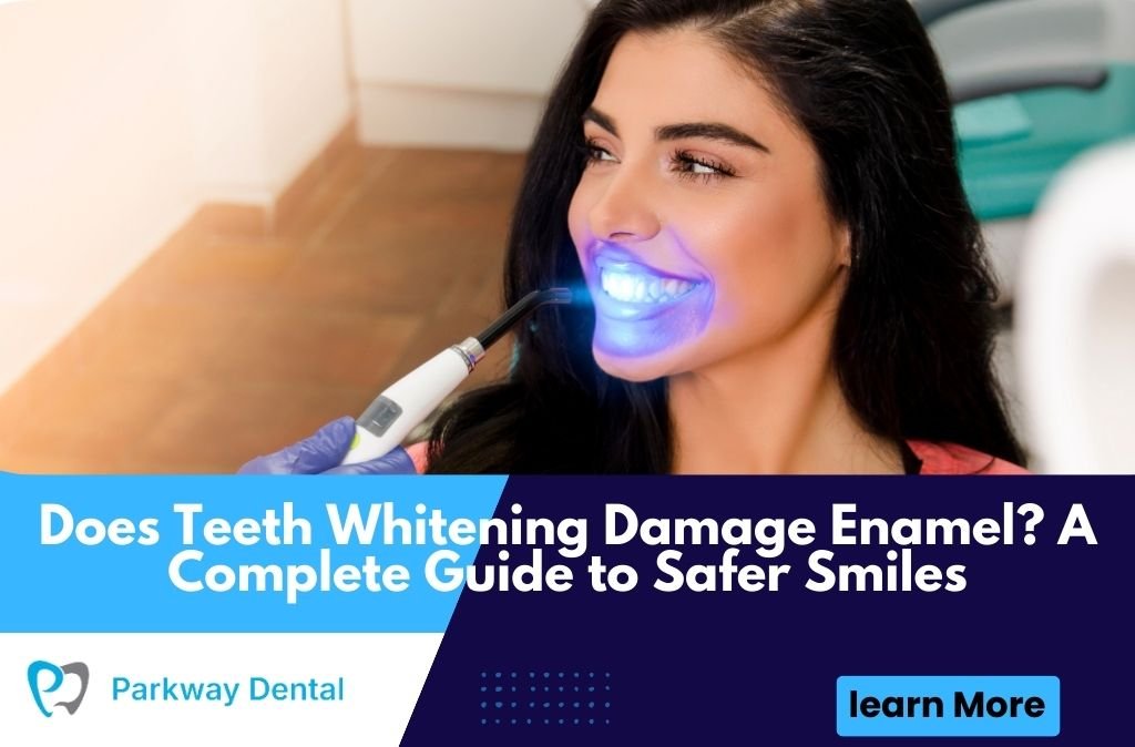 Does Teeth Whitening Damage Enamel?